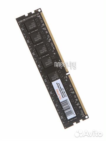 Qumo DDR3 dimm 1600MHz PC3-12800 8Gb QUM3U-8G1