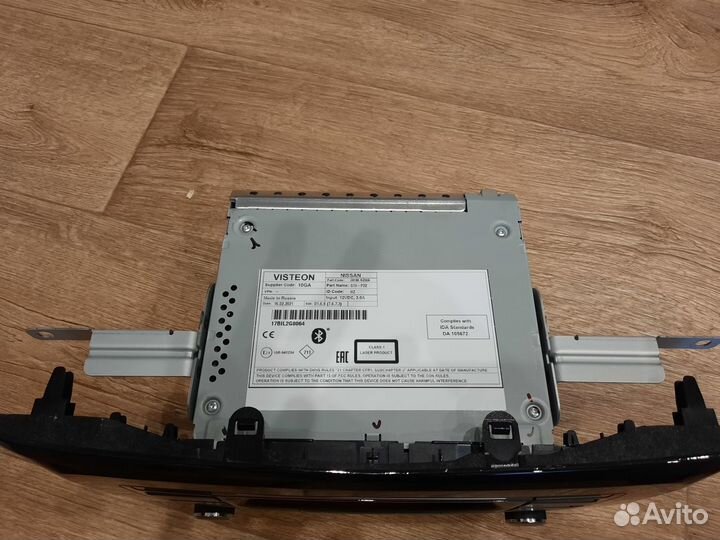 Штатная магнитола Nissan Qashqai и X-Trail