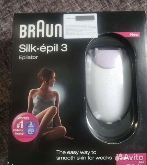 Новый эпилятор Braun Slik-Epil 3