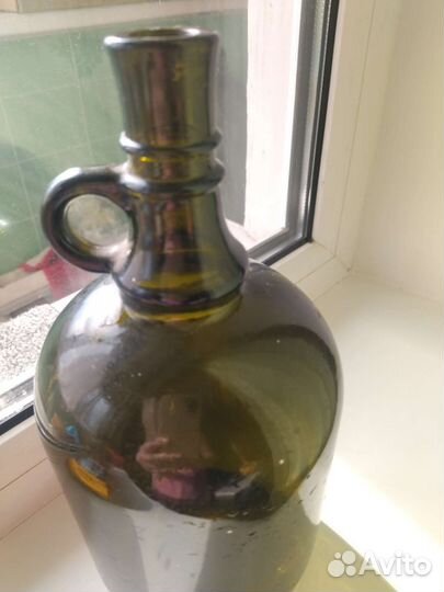 Бутылка стеклянная