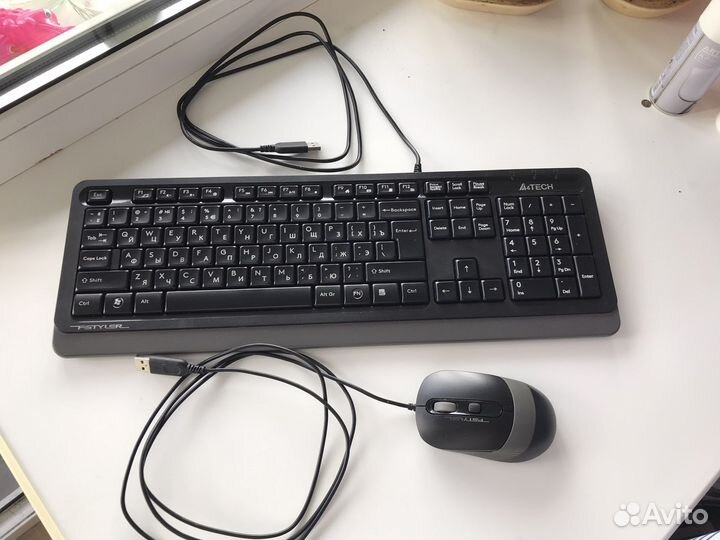 Клавиатура и мышь A4tech