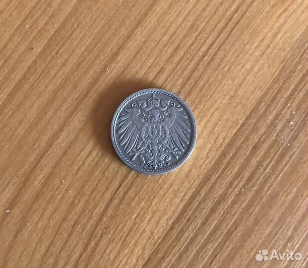 Монета Германия 1905 г