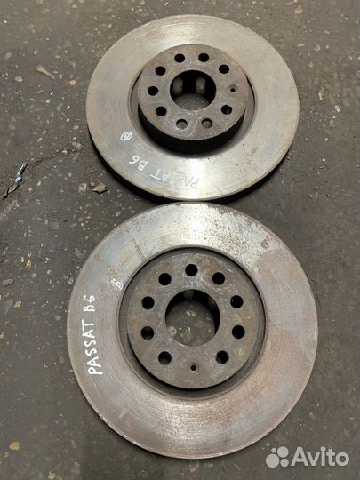 Тормозные диски передние volkswagen, audi