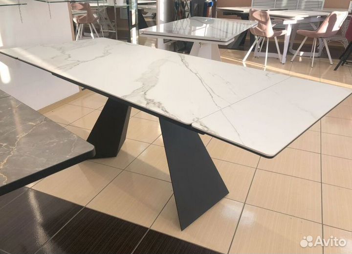 Стол из керамогранита раздвижной SKR-12081