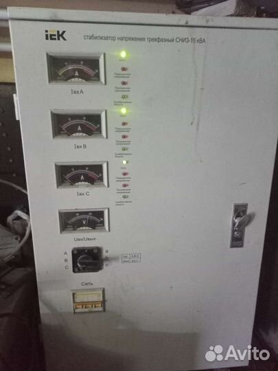 Стабилизатор напряжения 3-х фазный