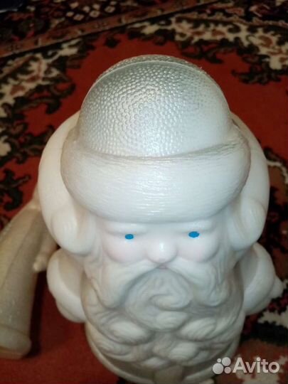 Дед мороз и снегурочка,пластик,ссср