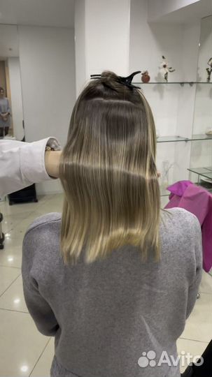 Кератиновое выпрямление волос. Ботокс