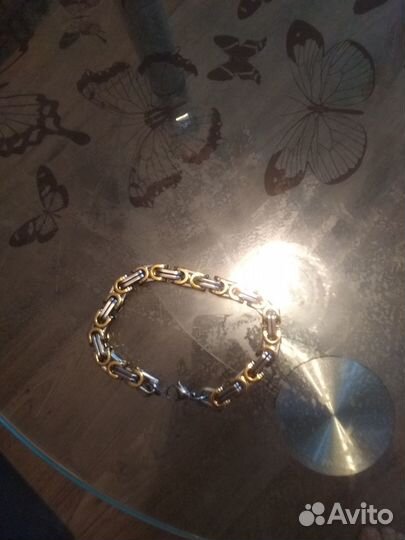 Браслет мужской металл