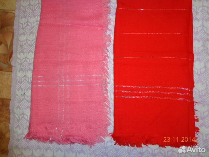 Платки шерстяные новые