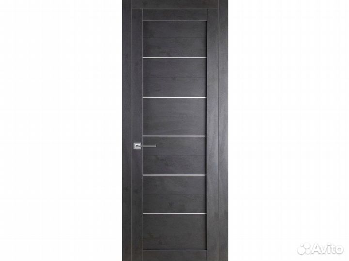 Межкомнатные двери с алюминиевой кромкой