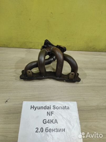 Коллектор выпускной 2.0 бенз. Hyundai Sonata NF