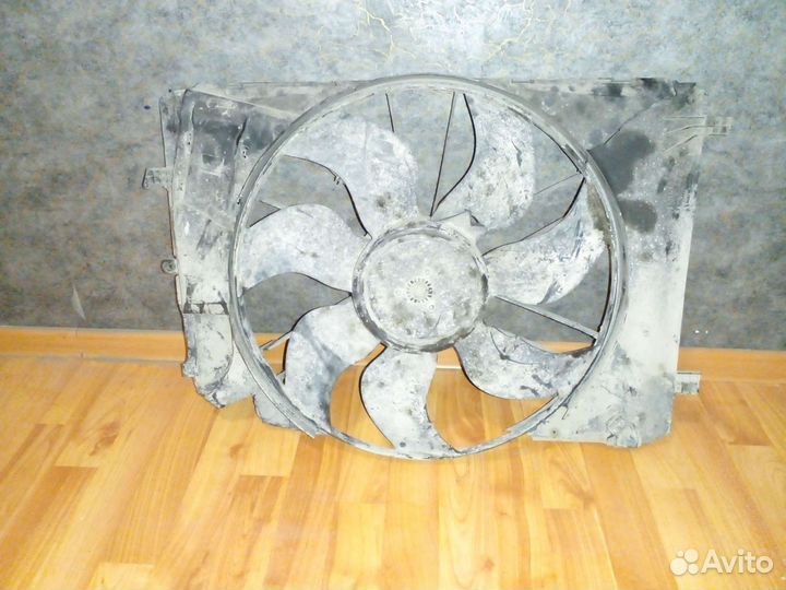 Диффузор вентилятор на mercedes