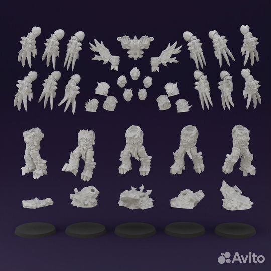 Warhammer 40000 warp claws (GreenWolfGames)