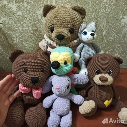 Вязаные игрушки (крючком)