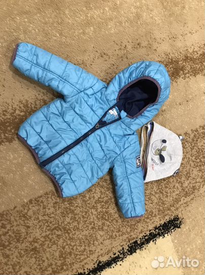 Куртка демисезонная на мальчика 68-74