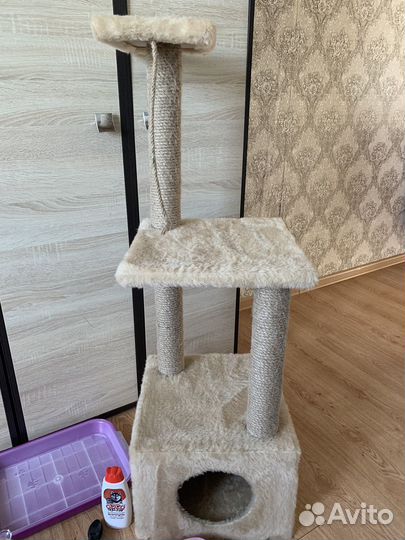 Когтеточка с домиком