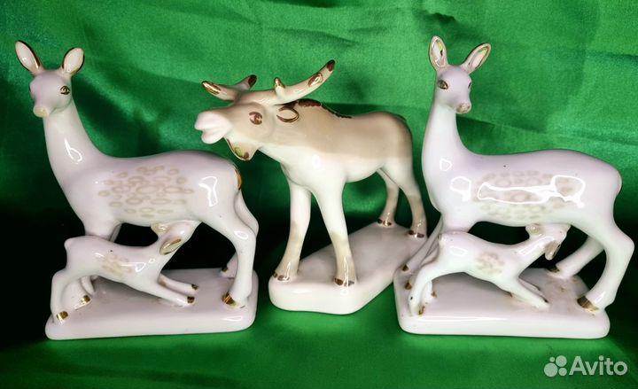 Старые Фарфоровые Статуэтки СССР