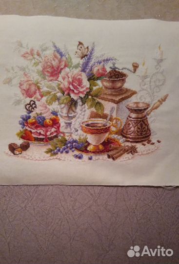 Остатки от набора для вышивания