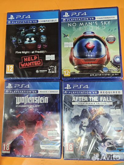Игры для ps4 vr