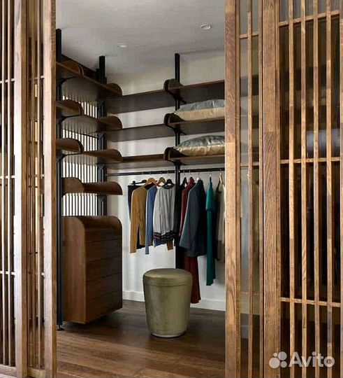 Межкомнатная перегородка из реек