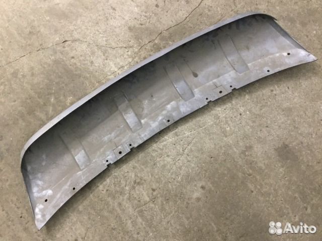 Накладка переднего бампера Митсубиси Аутландер хл