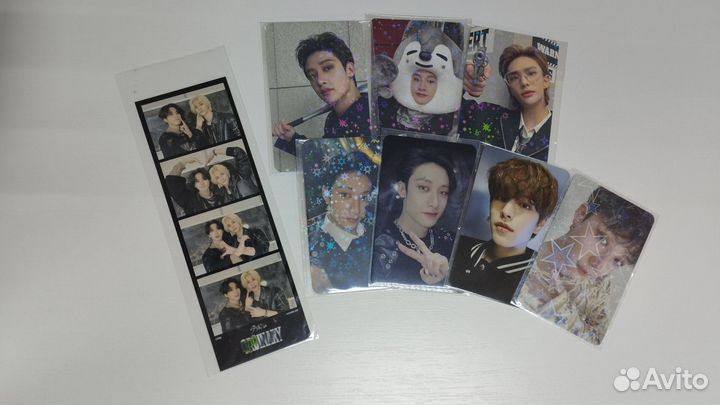 Официальные карты Stray Kids k-pop