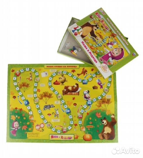 Настольная игра 3+ маша и Медведь