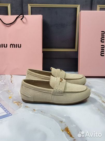 Лоферы Miu Miu женские 36-40