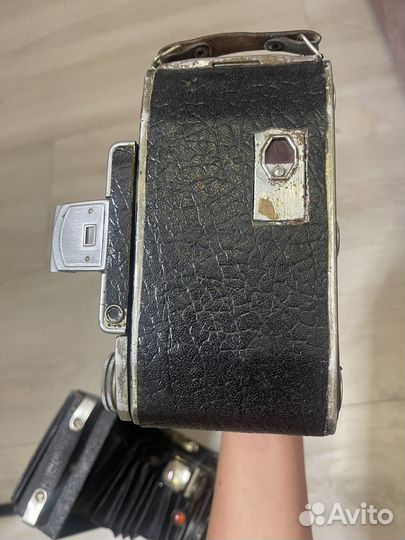 Раритетный старинный фотоаппарат момент-1 москва