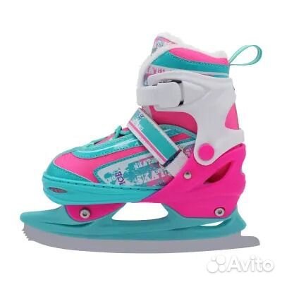 Коньки ледовые раздвижные RGX Player mint