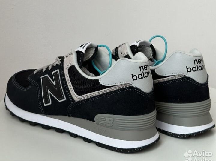 Кроссовки New Balance NB 574 Black (Оригинал)