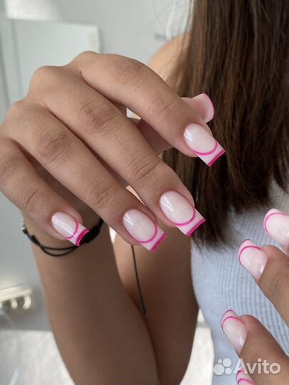 Маникюр гель лак