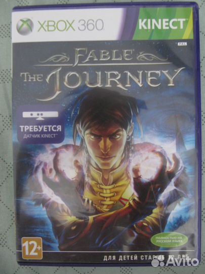 Диск на xbox 360 fable journey лицензия идеальное