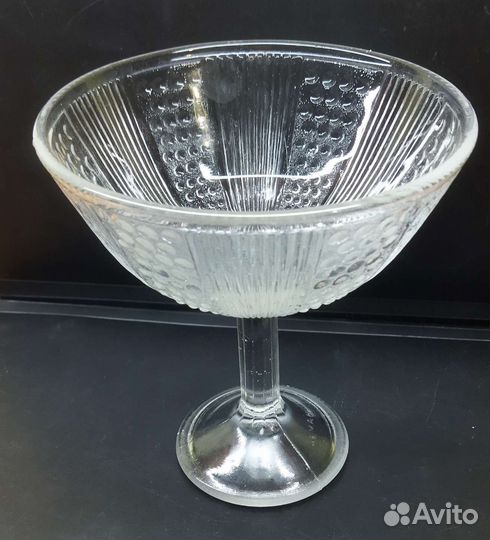 Вазы, салатники, конфетницы цветное стекло СССР