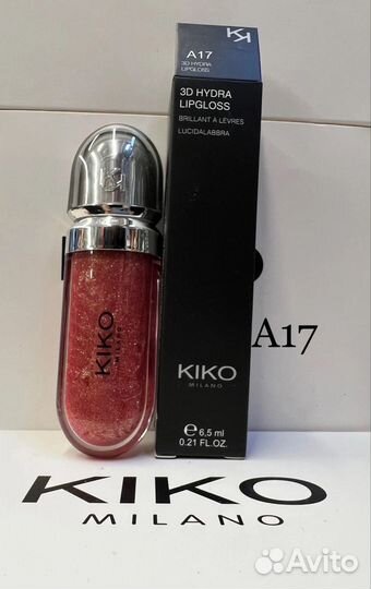 Блеск для губ kiko milano