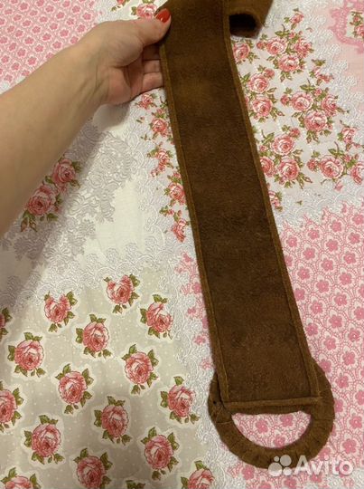 Ремень замшевый