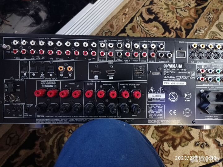 Комплект акустики с ресивером