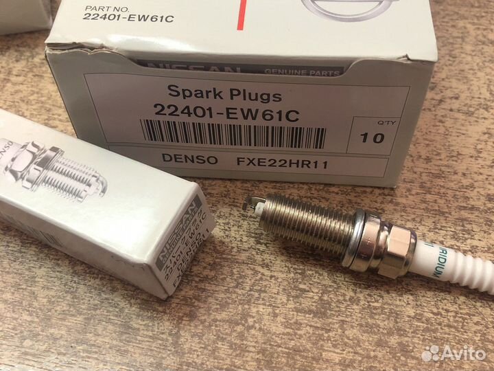 Свечи зажигания Nissan 22401-EW61C