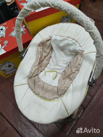 Детские качели шезлонг