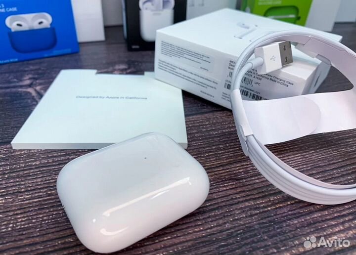 AirPods 2 Люкс + чехол в подарок+гарантия