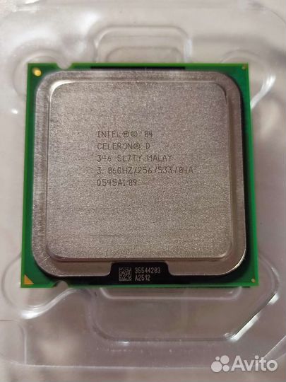 Процессор intel celeron D346