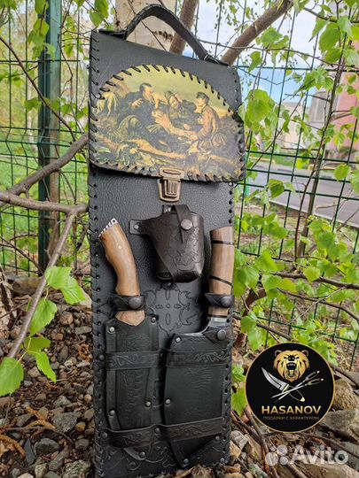 Набор шампуров в чехле