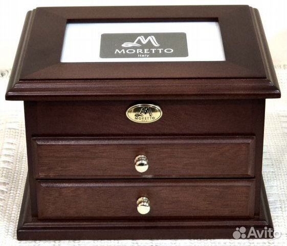 Шкатулка для украшений с фоторамкой