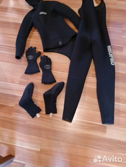 Гидрокостюм женский для подводной охоты 7мм