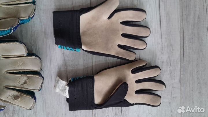 Футбольные перчатки+ защита детские