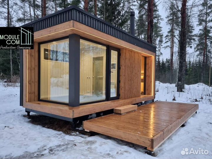Модульный дом для глэмпинга под ключ