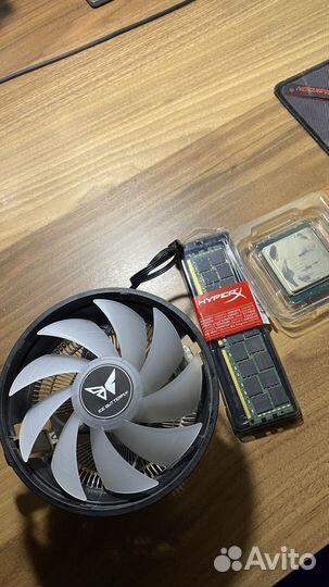Комплект для пк кулер, цп, озу
