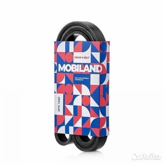 Mobiland 501261660 Ремень 6PK1660 (epdm) для а/м K