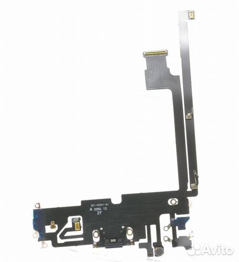 Шлейф iPhone 12 Pro Max + разъем зарядки + микрофо