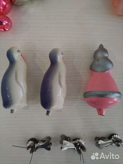 Елочные игрушки СССР